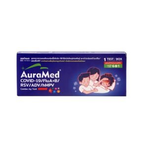 auramed 6in1 covid 19 flu a+b rsv adv hmpv combo ag test