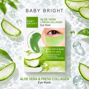 baby bright aloe vera & fresh collagen eye mask