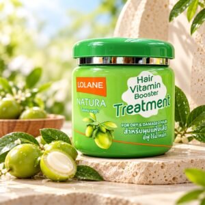 lolane natura hair treatment for dry and damaged 500 g.