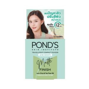ponds translucent compact powder acne smooth matte finish 4.5 g