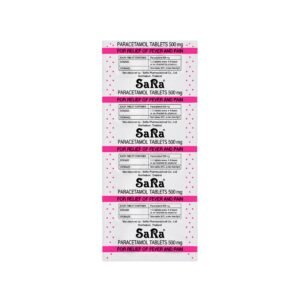 sara500mg 10tablet