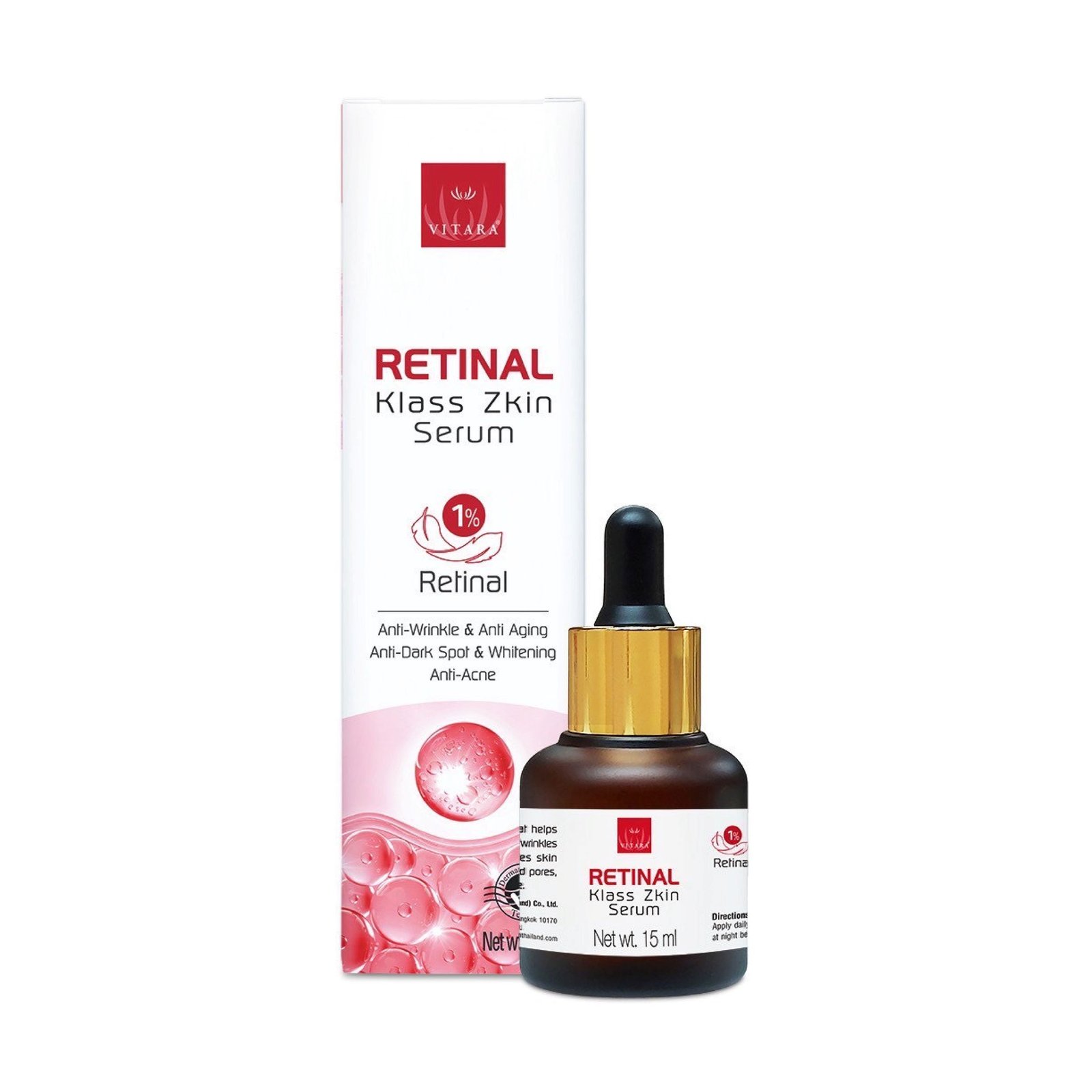 vitara retinal klass zkin serum 15 ml vitara retinal klass zkin serum 15 ml