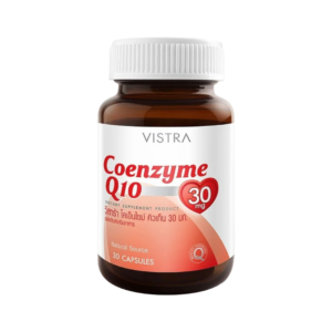 vistra coenzyme q10 30 mg front